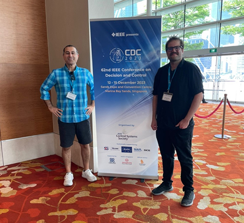Researchers attending an IEEE Conference on Decision and Control